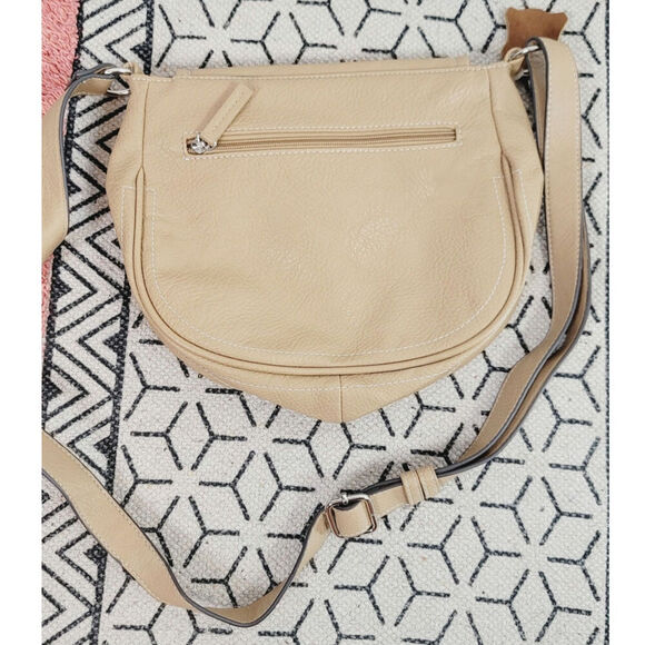 MATTIES LIGHT TAN SHOULDER BAG - Picture 7 of 16